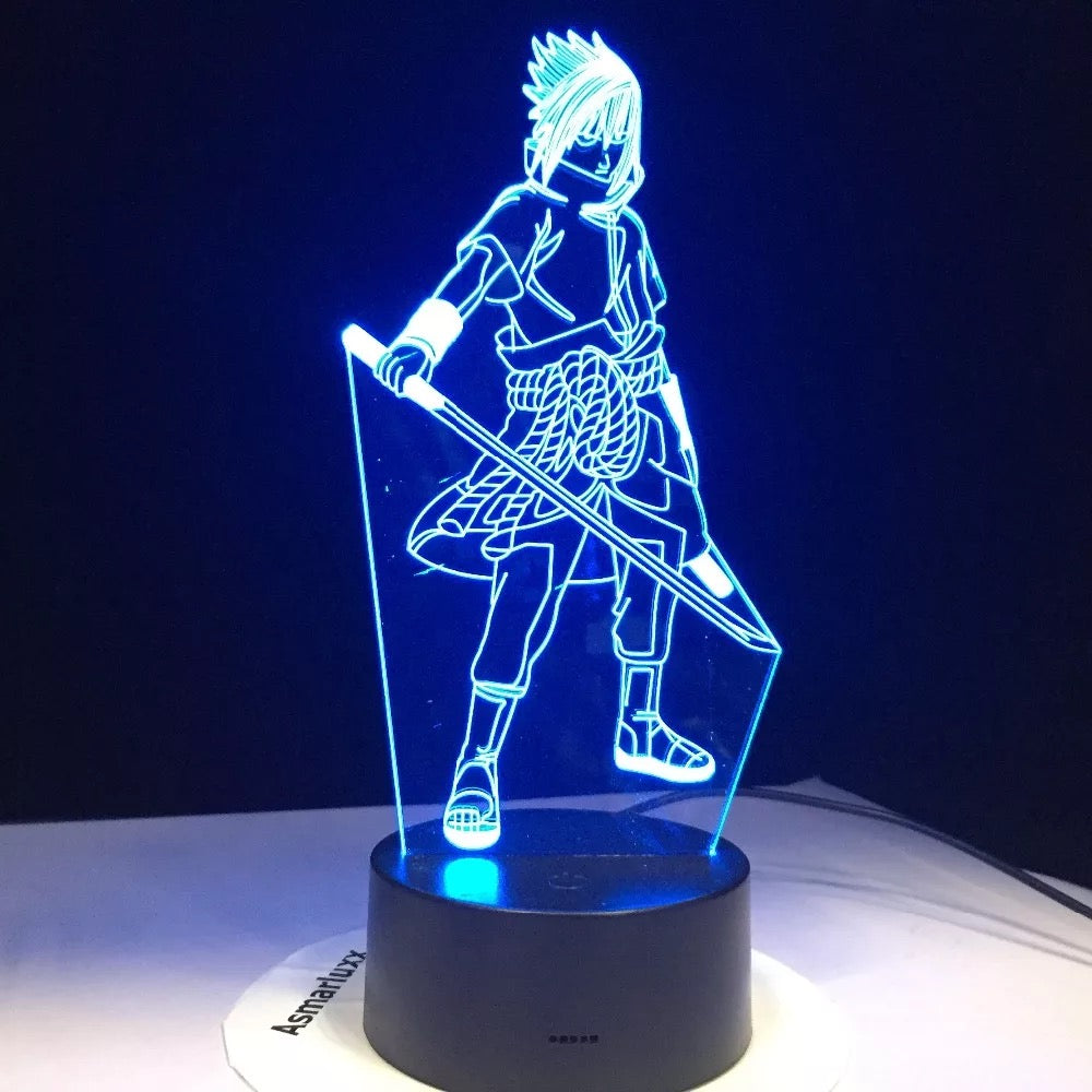 Lámpara 3D Acrílica Naruto