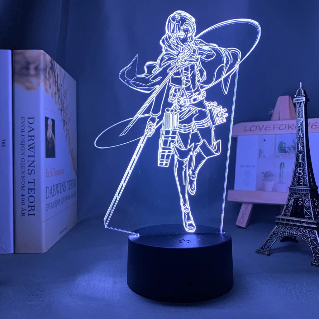 Lámpara 3D Ataque a los Titanes