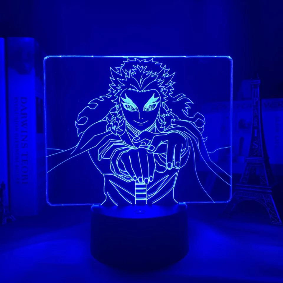 Lámpara 3D acrílica Demon Slayer