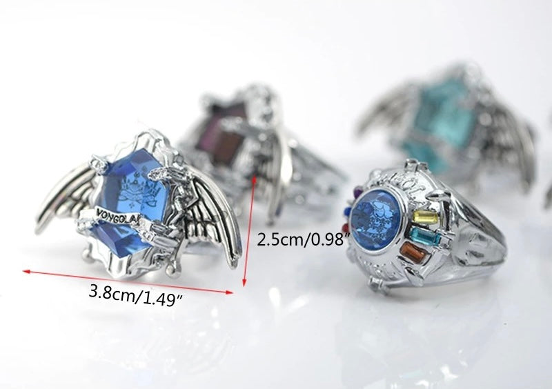 Hitman Reborn Ring Set