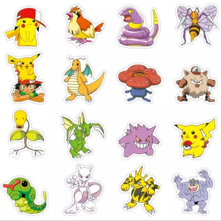 ¡Pegatinas! -Pokémon