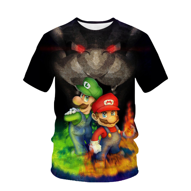 Camiseta / Camiseta de Super Mario