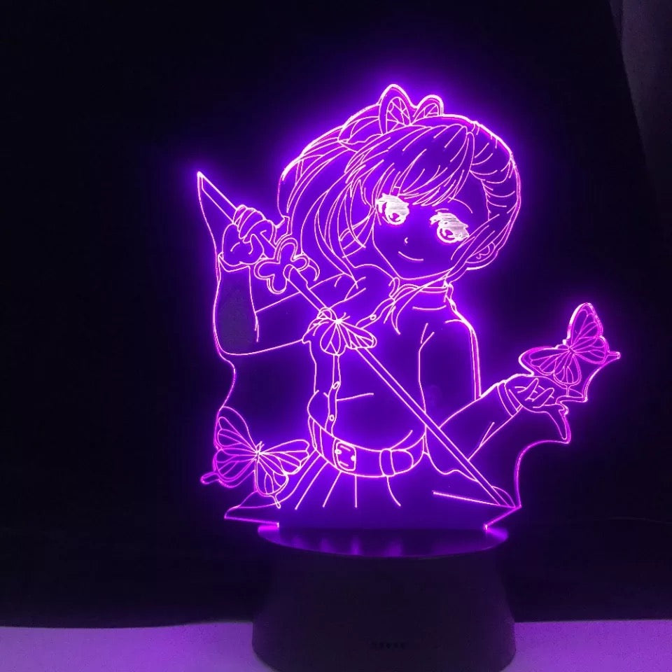 Lámpara 3D Demon Slayer
