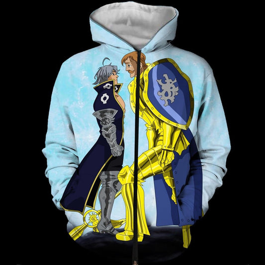 Sudadera con capucha de los siete pecados capitales