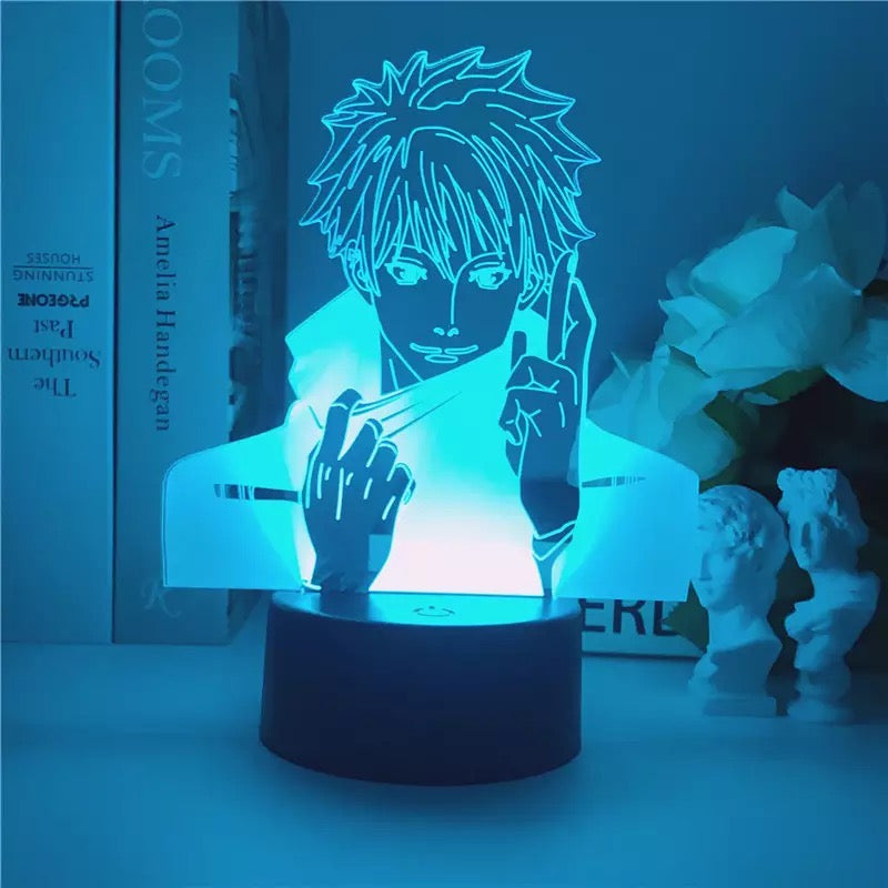 Lámpara 3D Acrílica Jujutsu Kaisen