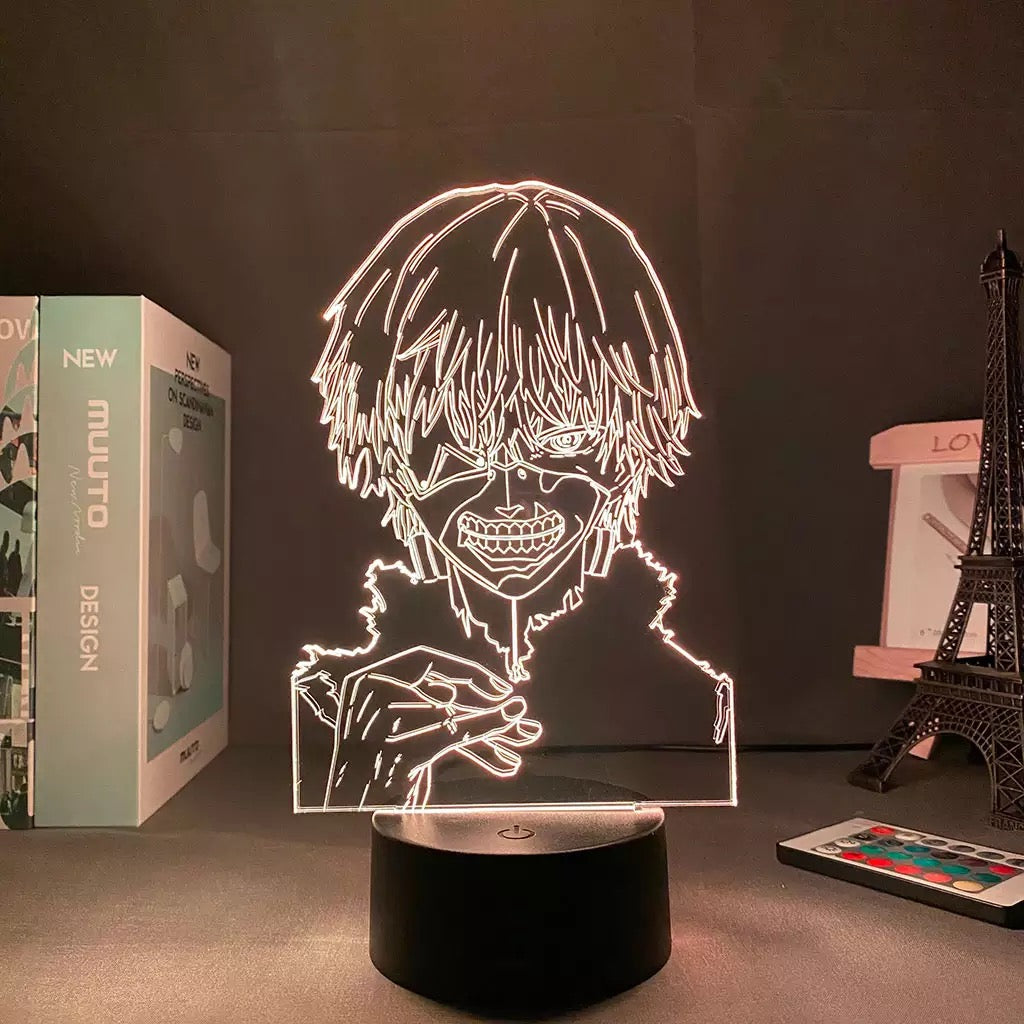 Lámpara 3D Ghoul de Tokio