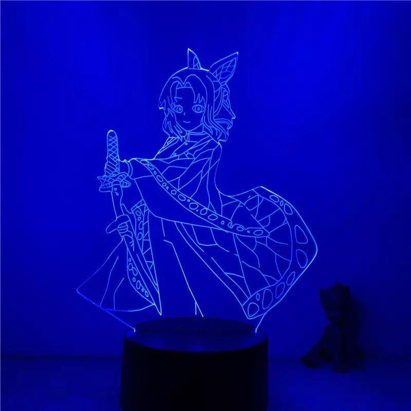 Lámpara 3D Demon Slayer
