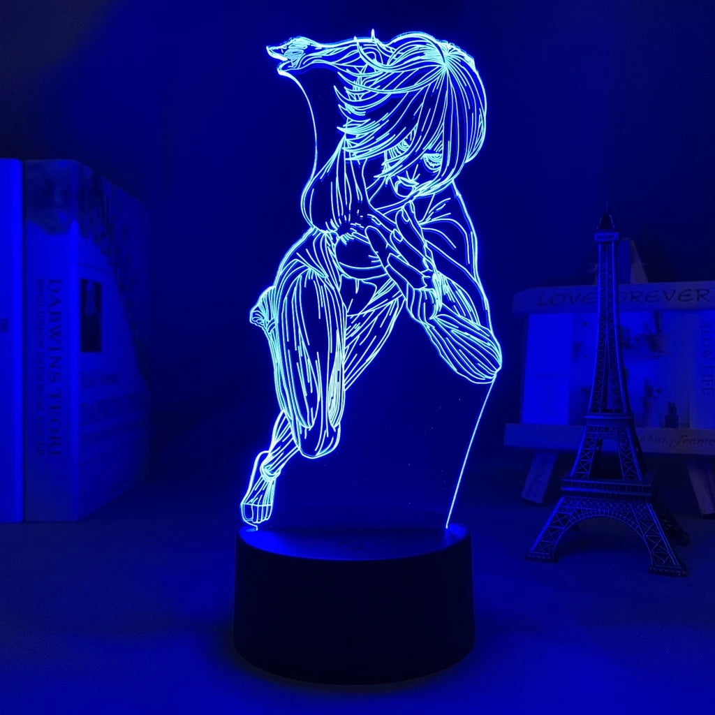 Attack On Titan 3D Acrylic Lamp