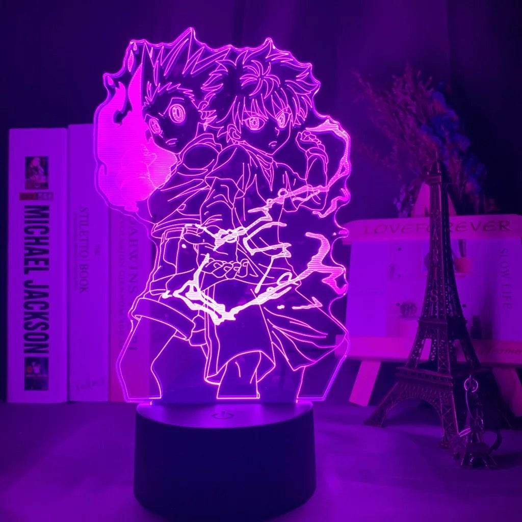 Hunter X Hunter Acrylic 3D Lamp