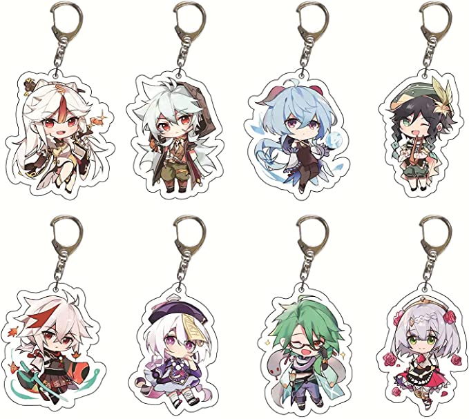 Genshin Impact Keychains