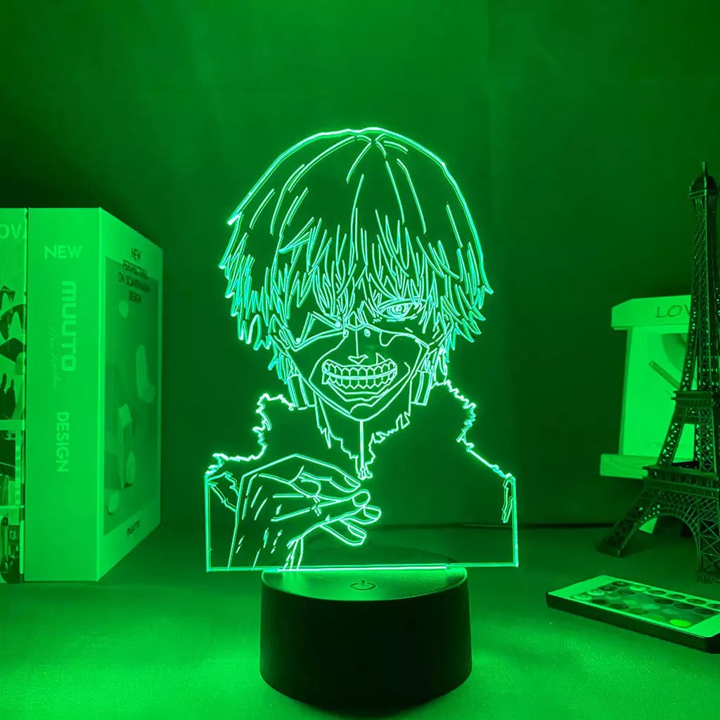 Lámpara 3D Ghoul de Tokio