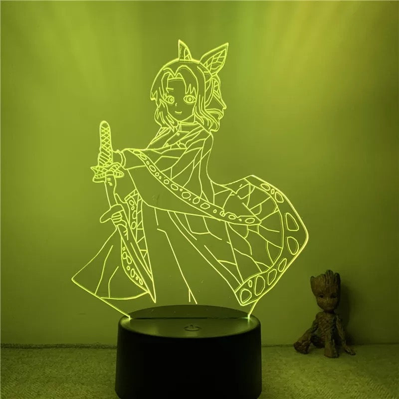 Lámpara 3D Demon Slayer