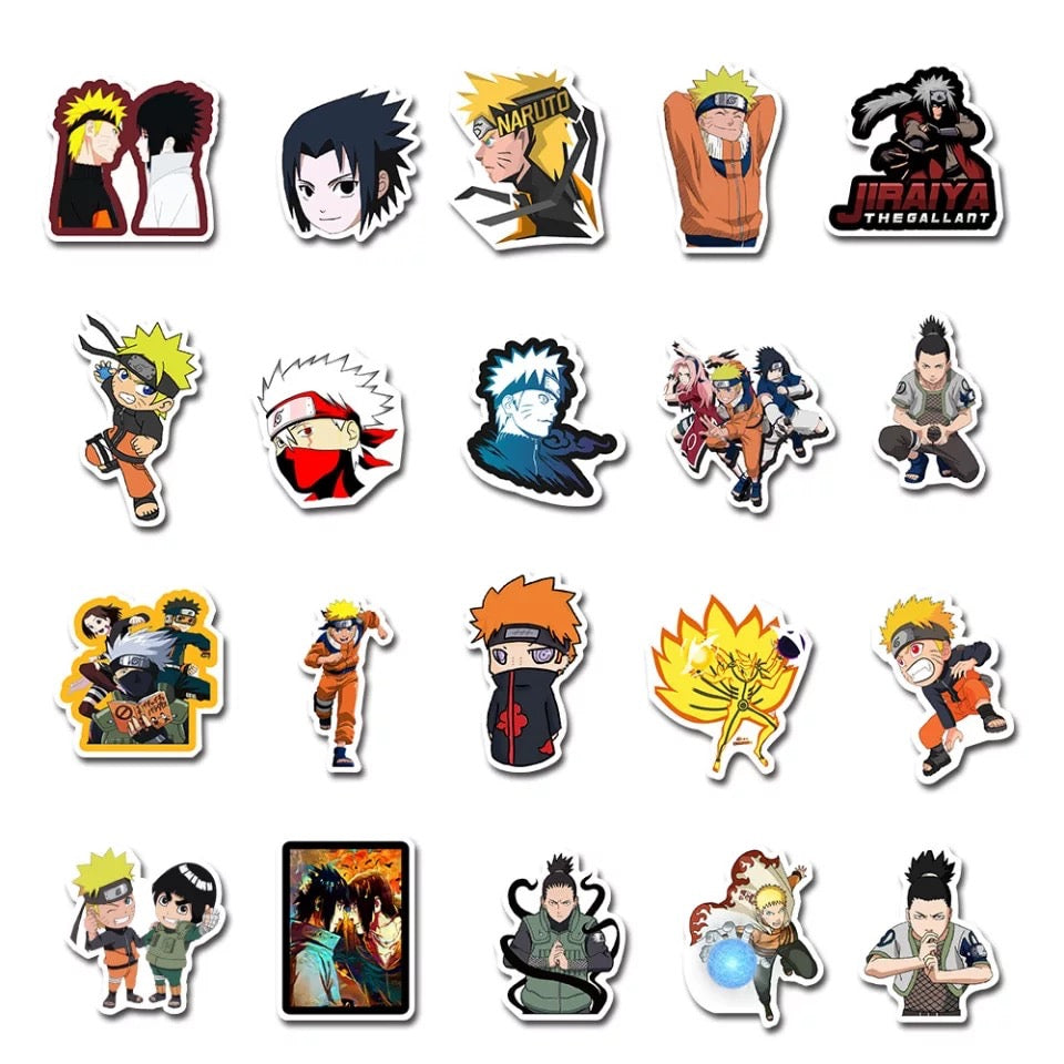 ¡Pegatinas! - Naruto Shippuden