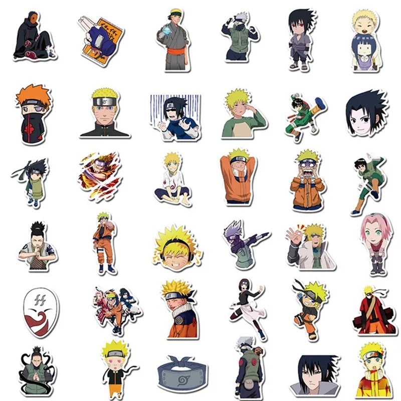¡Pegatinas! - Naruto Shippuden