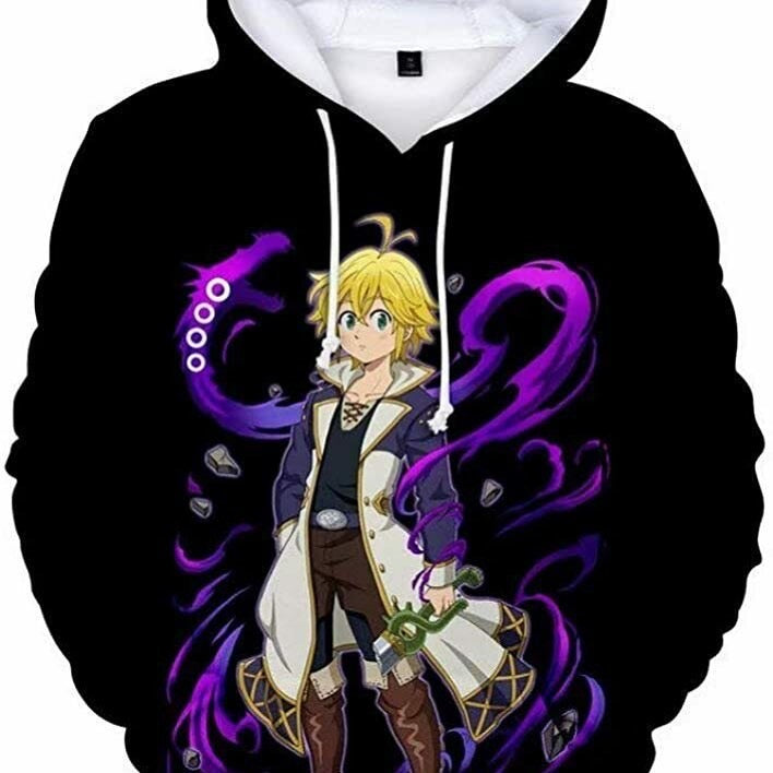 Sudadera con capucha de los siete pecados capitales