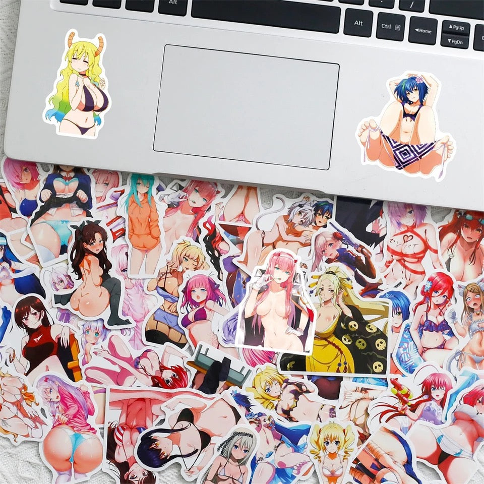¡Pegatinas! - Chicas sexys de anime hentai