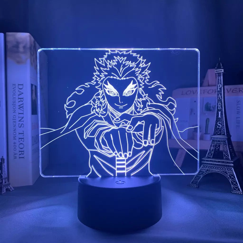 Lámpara 3D acrílica Demon Slayer