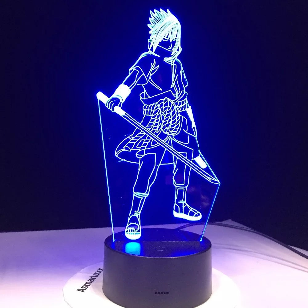 Lámpara 3D Acrílica Naruto
