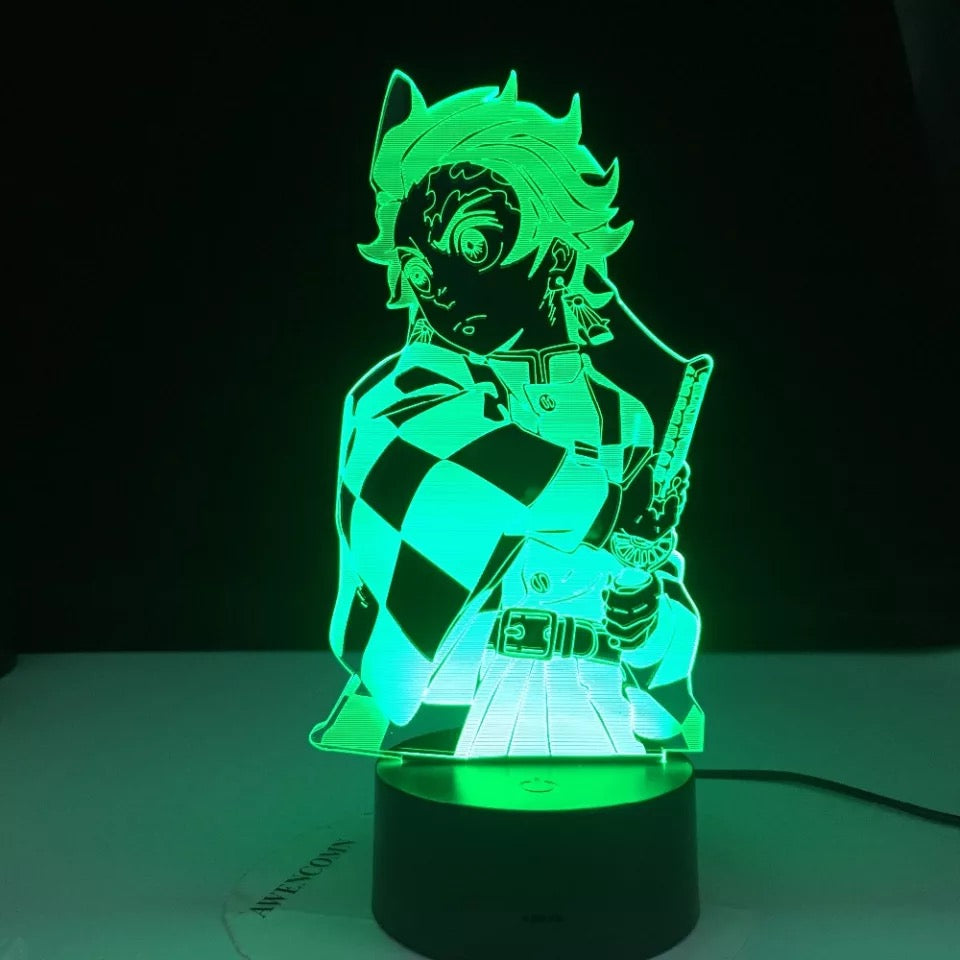 Lámpara 3D Demon Slayer