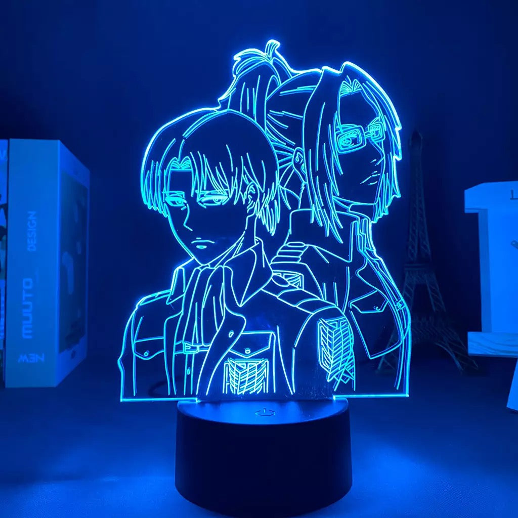 Attack on Titan 3D Lamp