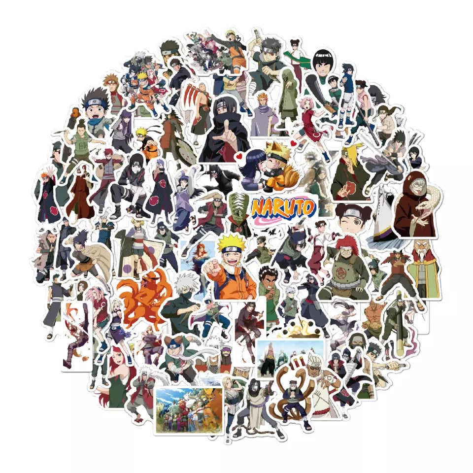 ¡Pegatinas! - Naruto Shippuden