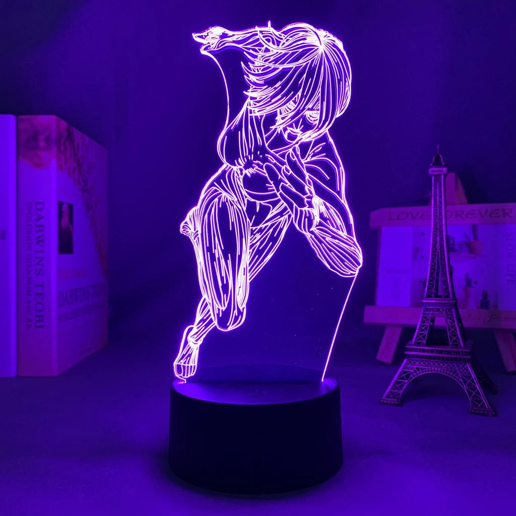 Attack On Titan 3D Acrylic Lamp