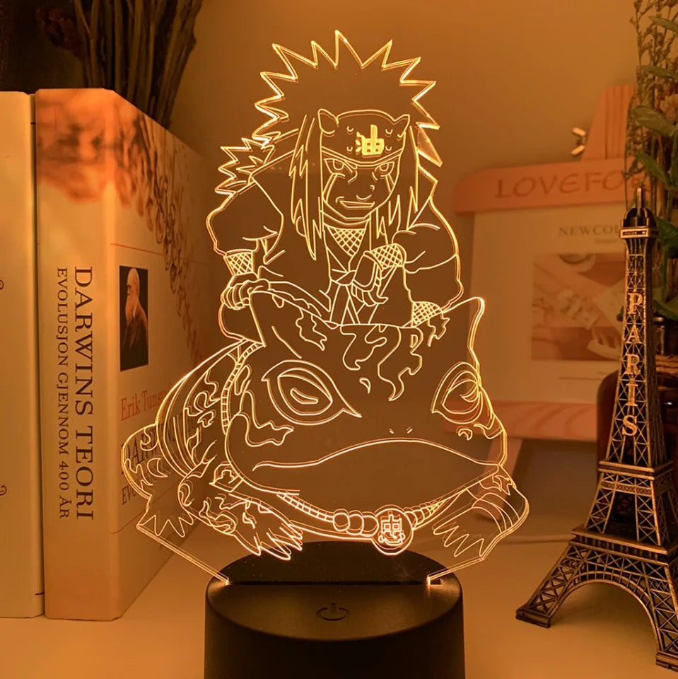 Lámpara 3D Acrílica Naruto