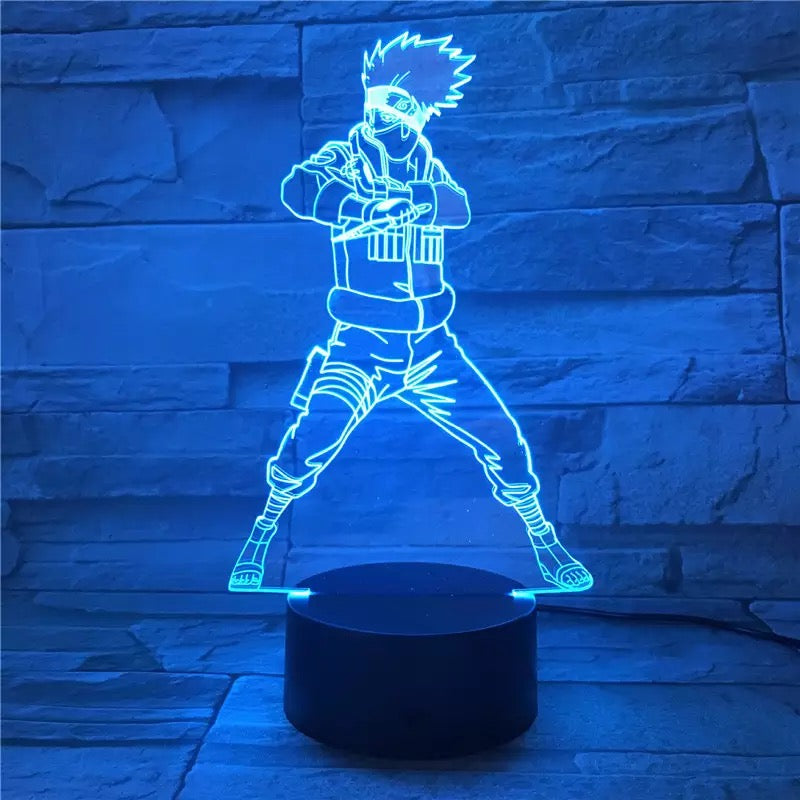 Lámpara 3D Acrílica Naruto