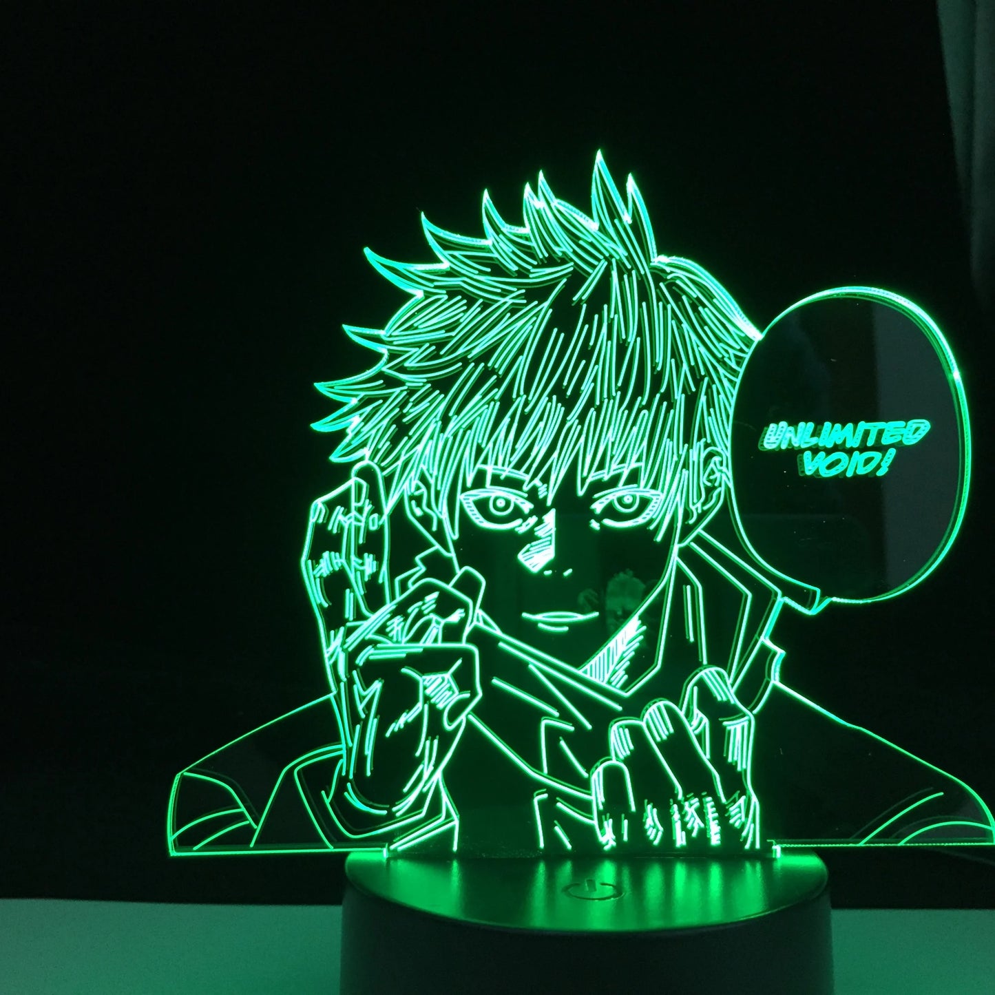 Lámpara 3D Acrílica Jujutsu Kaisen