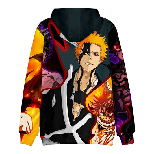 Sudadera con capucha personalizada de anime