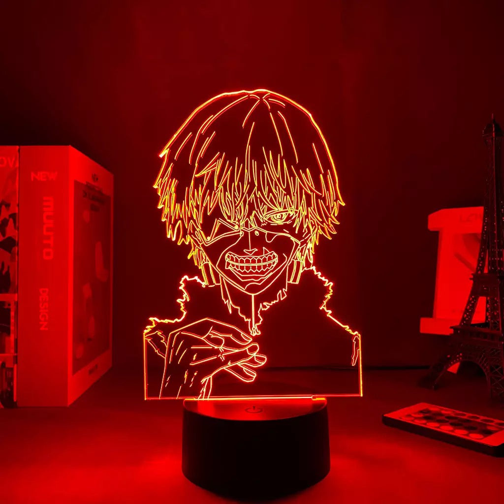 Lámpara 3D Ghoul de Tokio