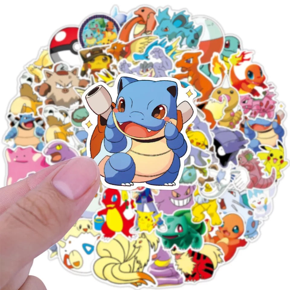 ¡Pegatinas! -Pokémon