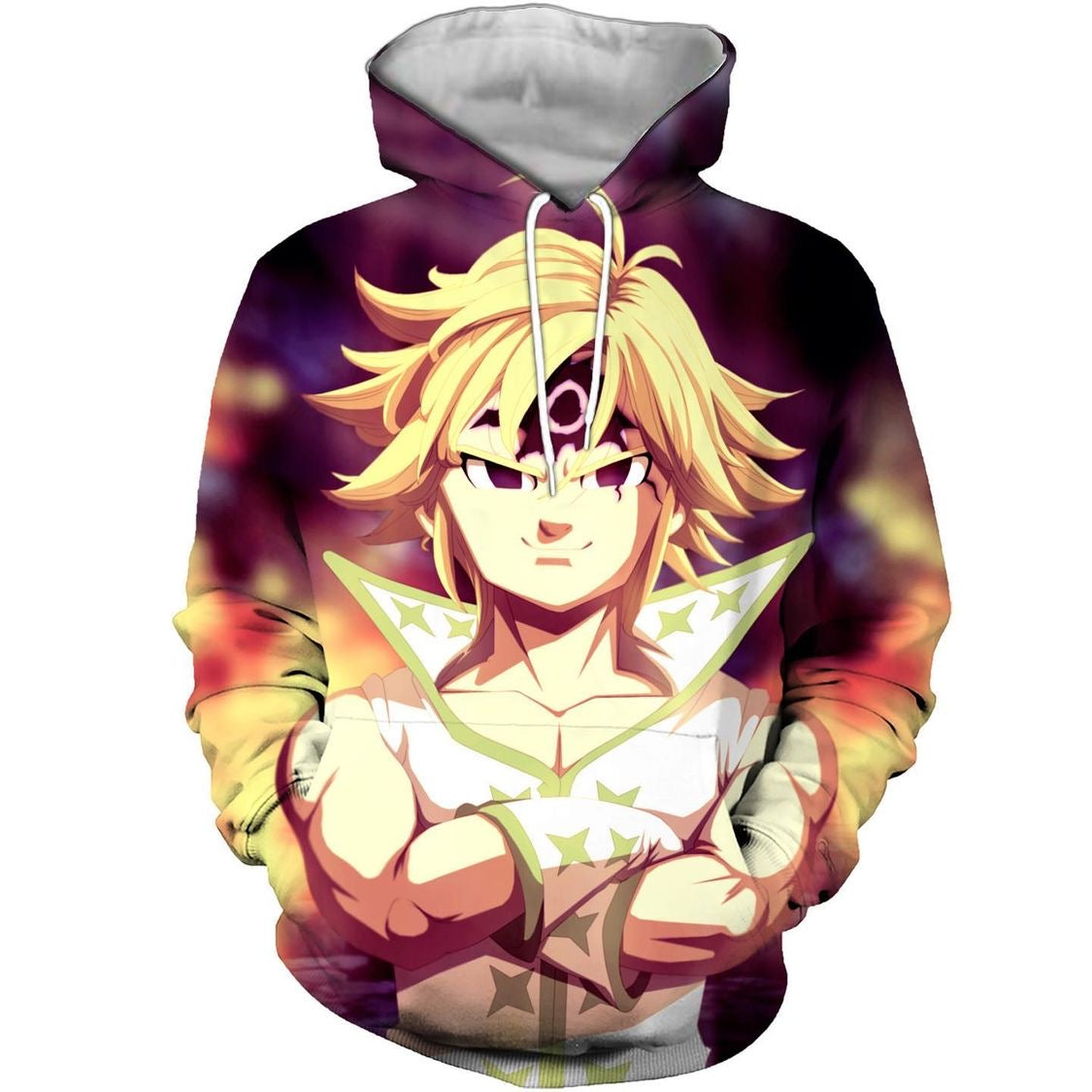Sudadera con capucha de los siete pecados capitales