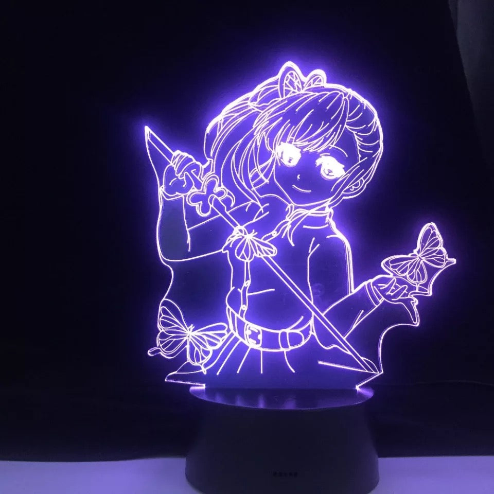 Lámpara 3D Demon Slayer