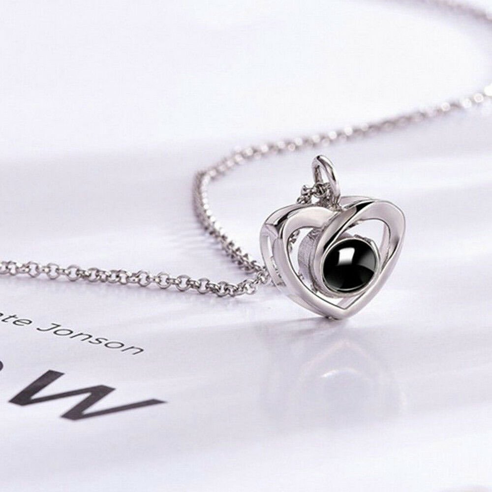 I love You 100 Languages Necklace