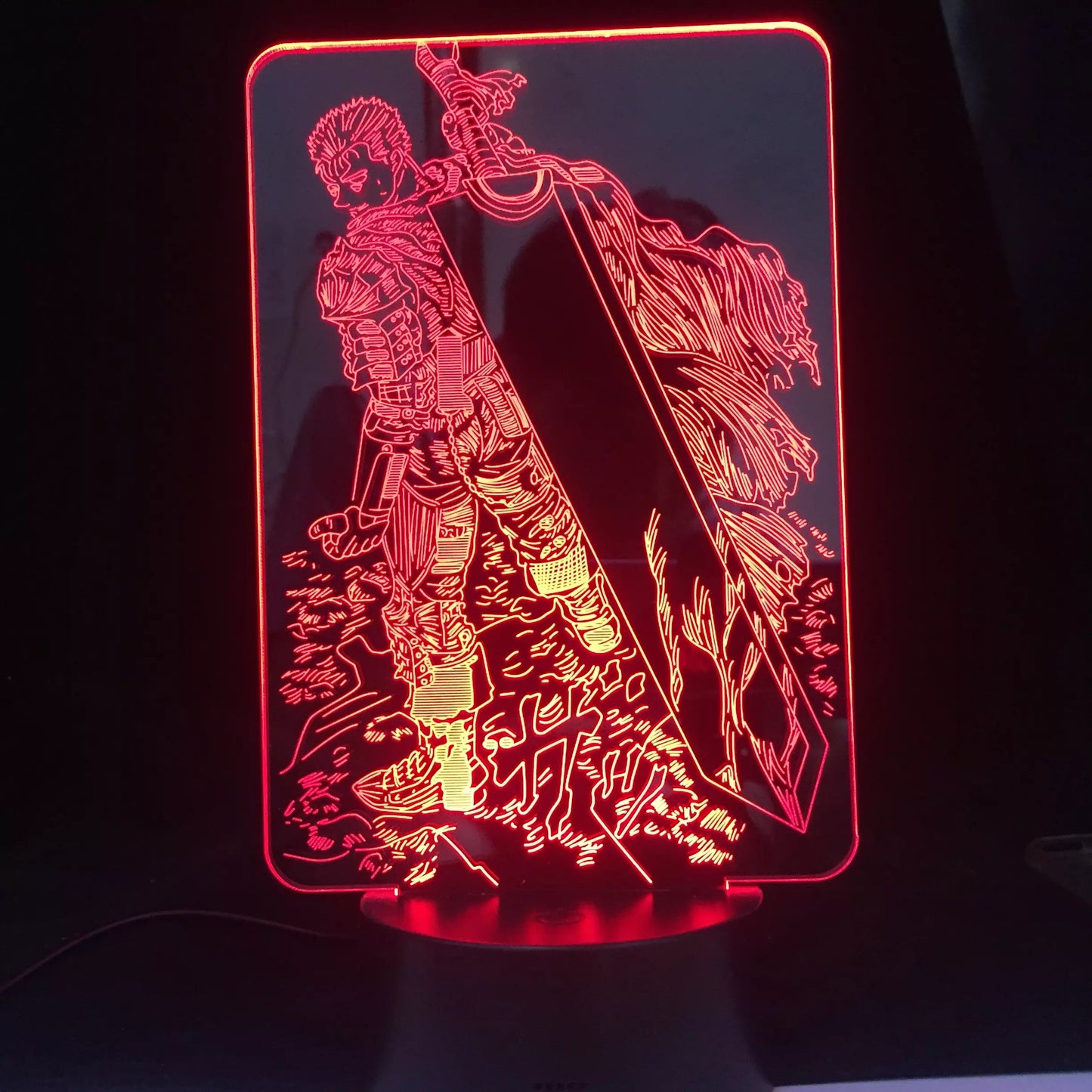 Berserk Acrylic 3D Lamp