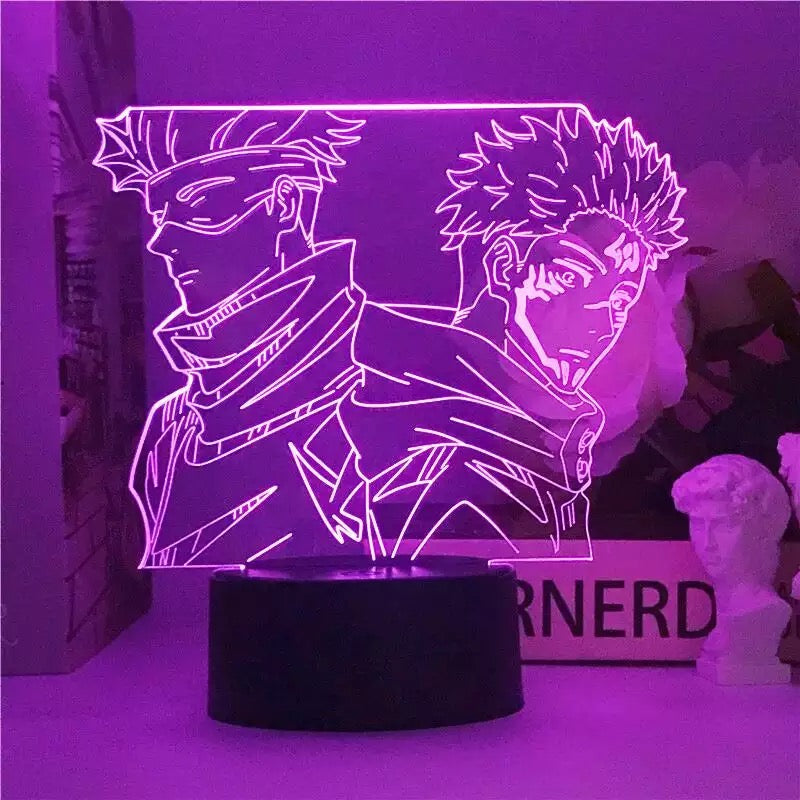 Lámpara 3D Acrílica Jujutsu Kaisen
