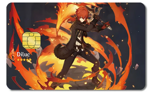 Genshin Impact VISA Card Skin