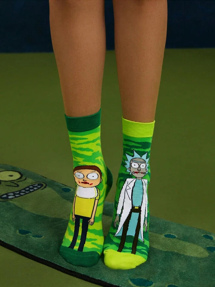 Adult Swim Rick and Morty Socks