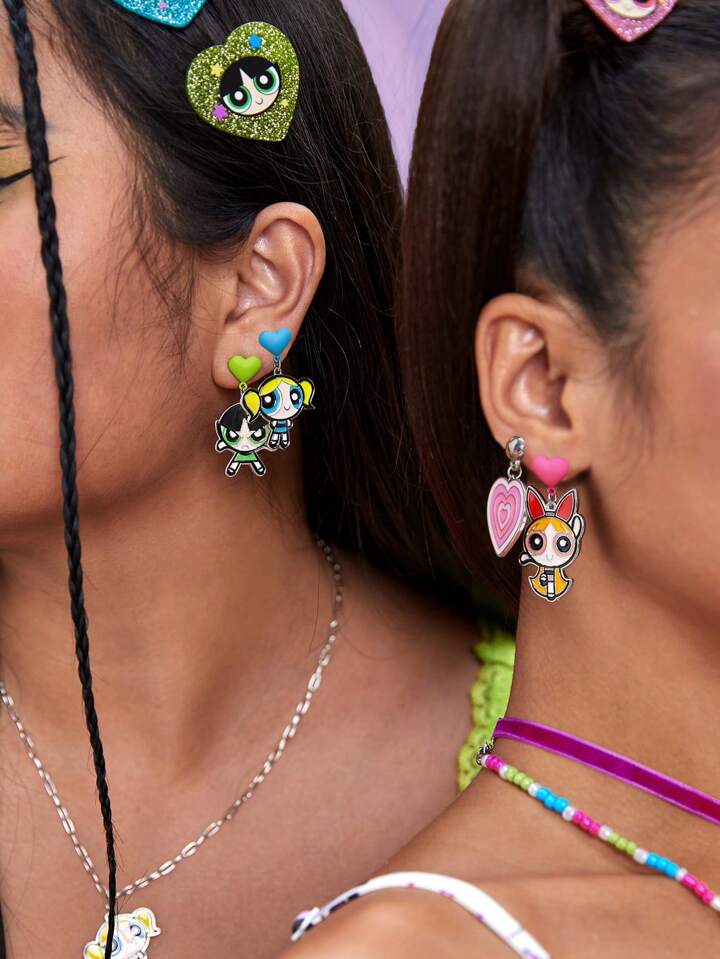 PowerPuff Girls Earrings