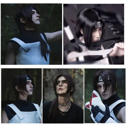 Peluca de cosplay de Naruto (Itachi)