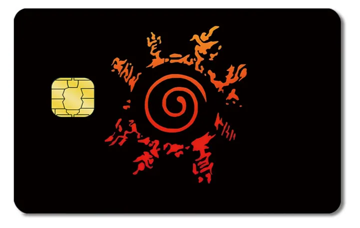 Diseño de tarjeta VISA de Naruto