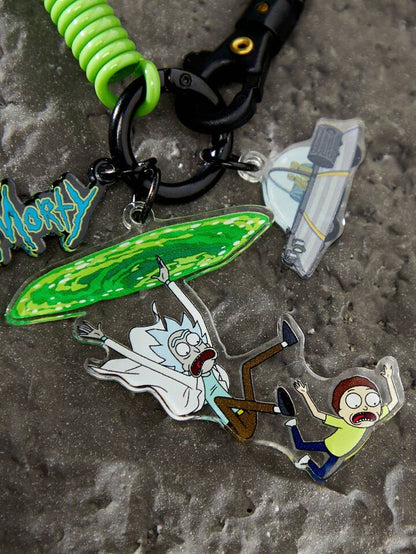 Rick and Morty Keychain