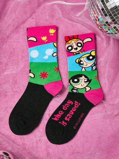 PowerPuff Girls Socks