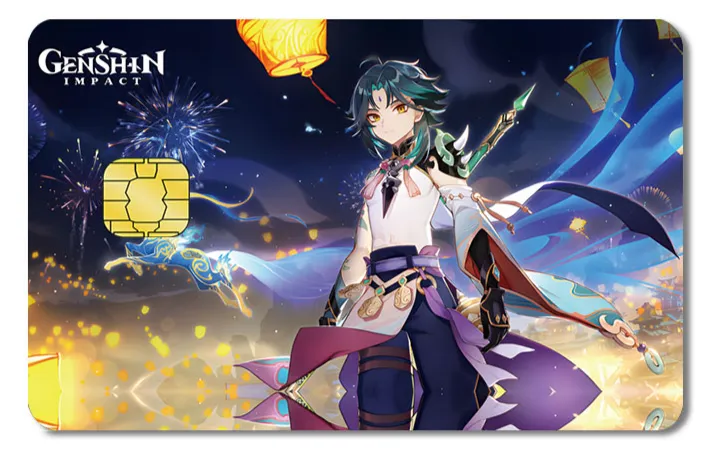 Genshin Impact VISA Card Skin