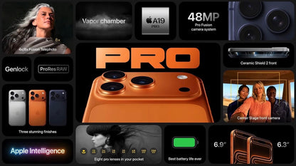 Apple  iPhone 17 Pro Max Series (PRE-ORDER)