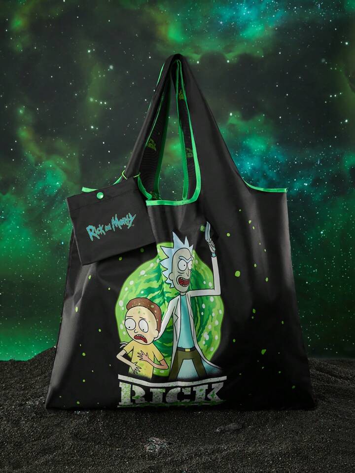 Adult Swim Rick and Morty Tote Bag