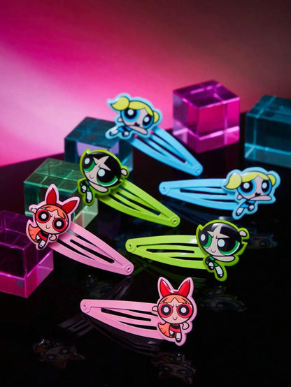 PowerPuff Girls Hair Clips