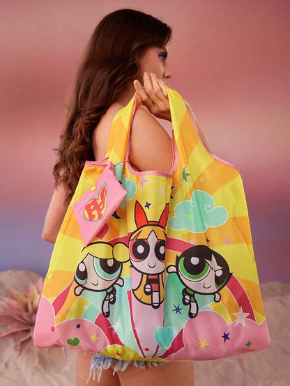 Cartoon Network PowerPuff Girls Tote Bag