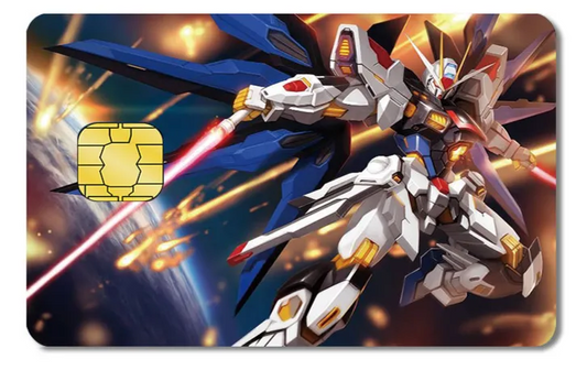 Diseño de tarjeta VISA Gundam Wing